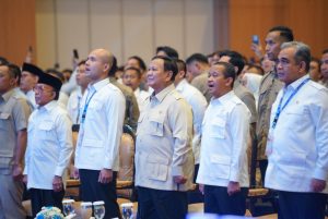 Prabowo Hadiri Pembukaan Munas XVIII HIPMI di Lampung, Tekankan Peran Pengusaha Muda